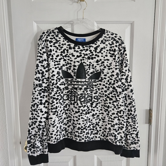 adidas Tops - NWOT ASOS X Adidas Exclusive Inked Trefoil Sweatshirt